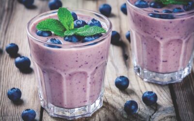 Triple Berry Flax Smoothie
