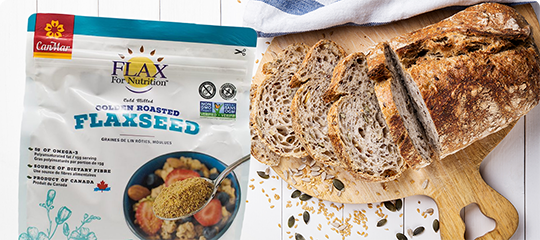 Cold Milled Golden Roasted Flax